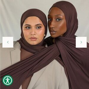 Vela Espresso Jersey lite hijab